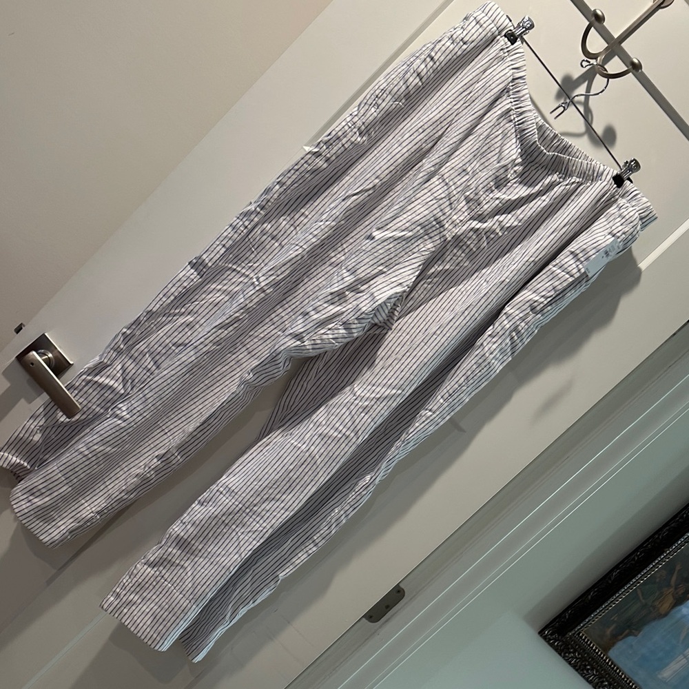 Gap Wide legged Linen drawstring pant NWT